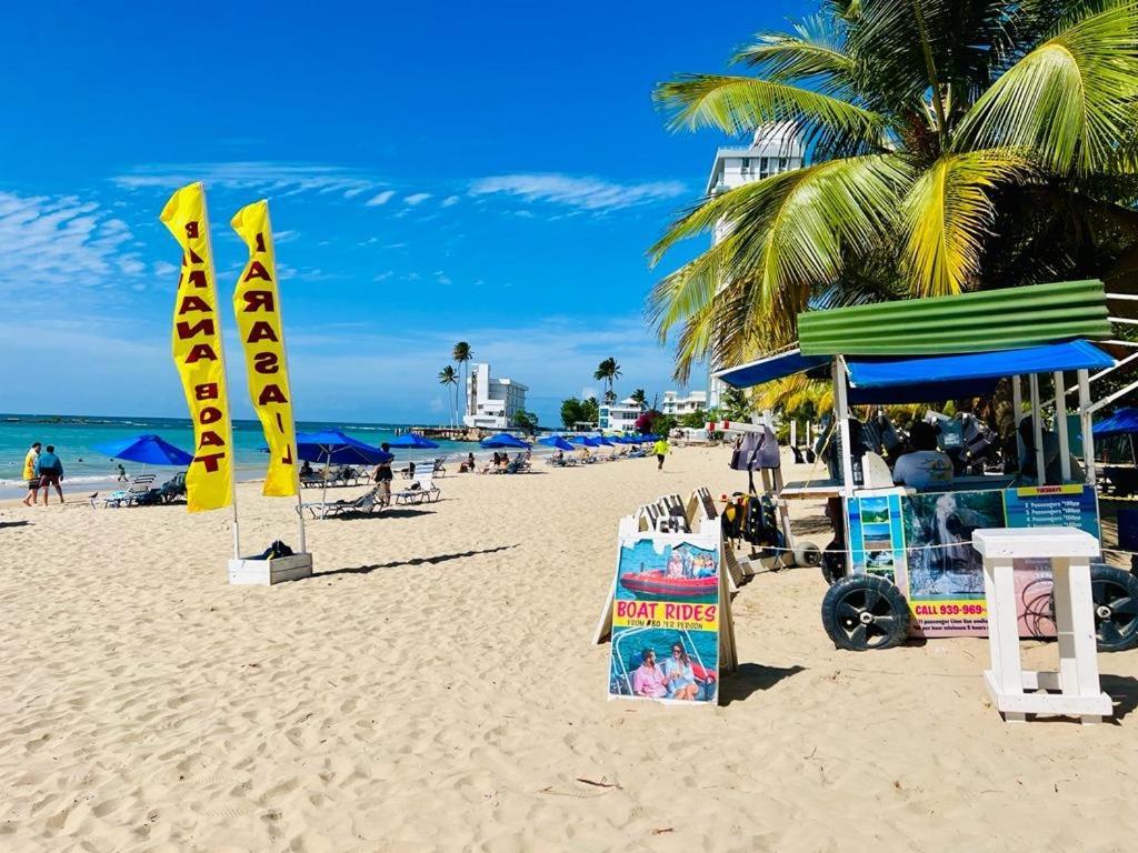 Hobie Oceanfront apartment at Isla Verde San Juan Exterior foto